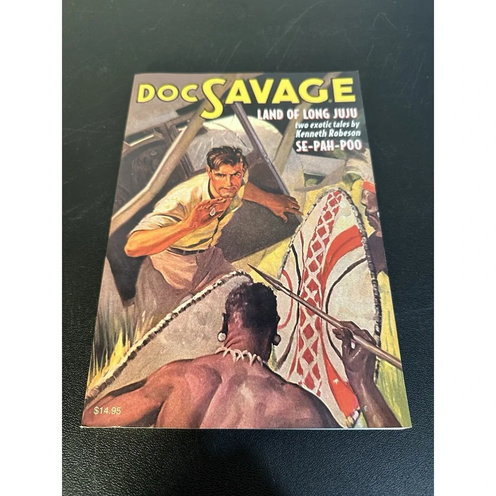 Doc Savage Paperback Book Lot (16) Kenneth Robeson VTG Bantam Pulp Sci-Fi Action